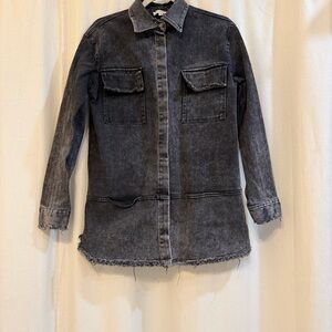 Umgee Womend Black Denim Jacket